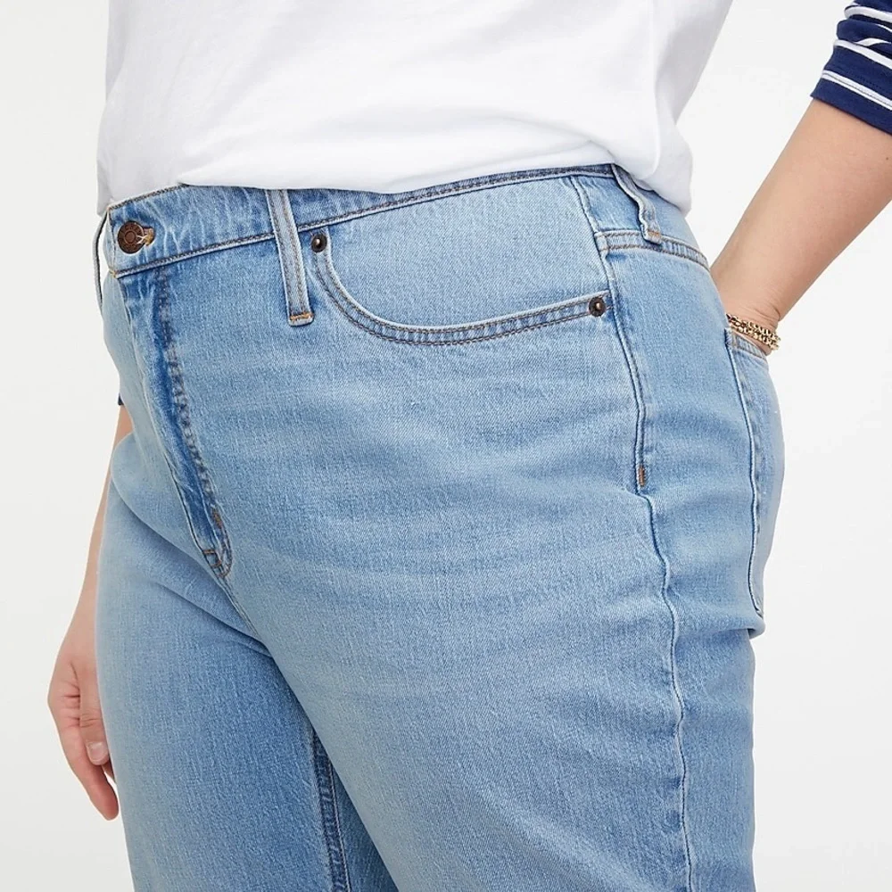 J. Crew Flare crop jean in all-day stretch